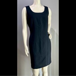 Dress Barn Classic Linen blend Black Mini Dress